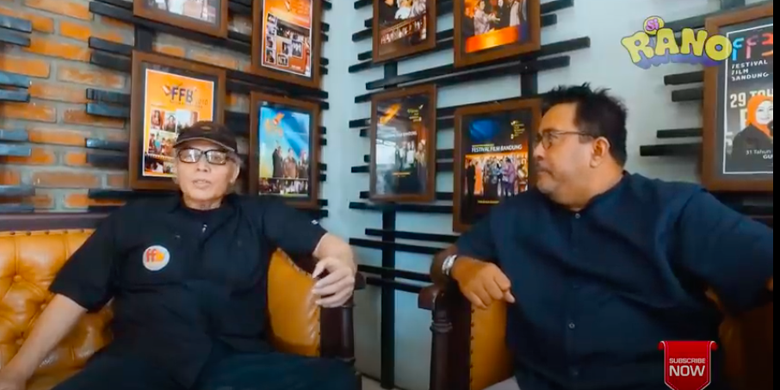 Eddy D Iskandar berbincang dengan Rano Karno soal Festival Film Bandung