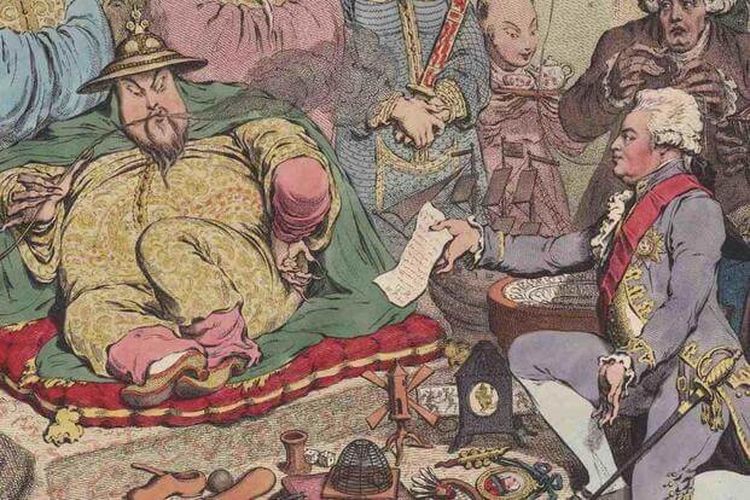 Ilustrasi perang opium. [British Museum Via Military.com]