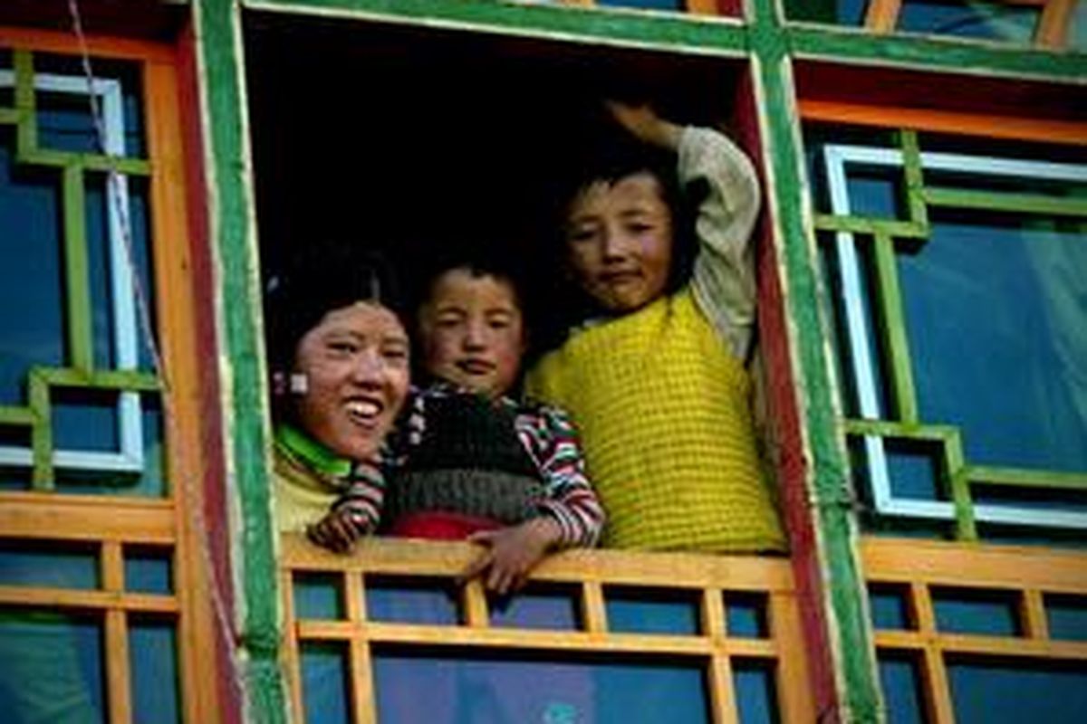 Anak-anak keluarga Donchuk.