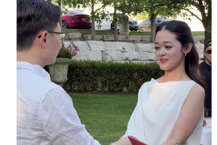 Bintang Sinetron Gisela Cindy Menikah di Toronto