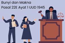 Bunyi dan Makna Pasal 22E Ayat 1 UUD 1945