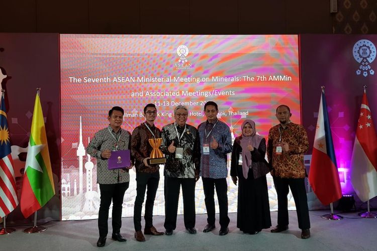 The Seventh ASEAN Ministerial Meeting on Minerals (The 7th AMMin) and Associated Meetings/Events di Bangkok, Thailand, Jumat (13/12/2019).