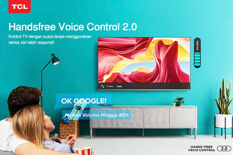 P725 dan Q725 dilengkapi dengan Hands-Free Voice Control 2.0.