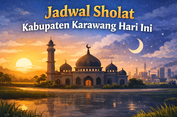 Jadwal Sholat Hari Ini Kabupaten Karawang Kamis, 5 Februari 2026
