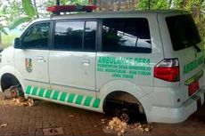 Roda Mobil Ambulans Siaga di Tuban Raib Digondol Maling