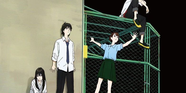 Yigit va qiz bir-birini yalagan surati.