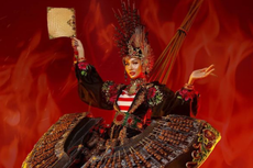 Maju di Miss Grand International, Kostum Sate Aurra Kharishma Curi Perhatian