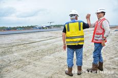 Kemenhub Uji Coba Landasan Pacu Bandara IKN 