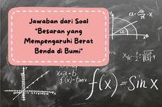 Jawaban dari Soal "Besaran yang Memengaruhi Berat Benda di Bumi"