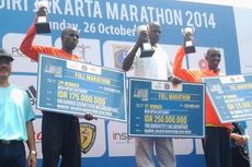 Pelari Elite Kenya Kuasai Jakarta Marathon 2014