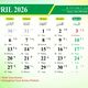 Kalender April 2026 Penuh Hari Peringatan Penting, Cek Daftar Momentumnya