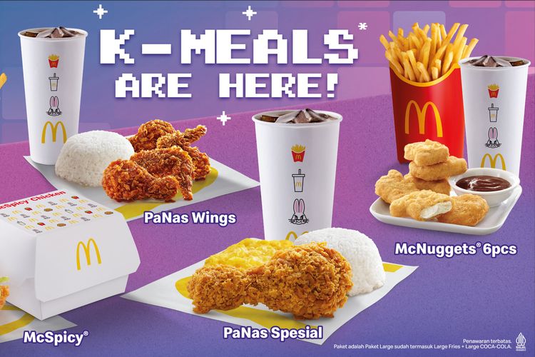 K-Meals, kolaborasi McDonald;s Indonesia dengan NewJeans. 