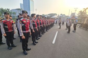 18.504 Polisi-TNI Dikerahkan Amankan Demo di Jakarta, Dibagi 6 Zona Pengamanan