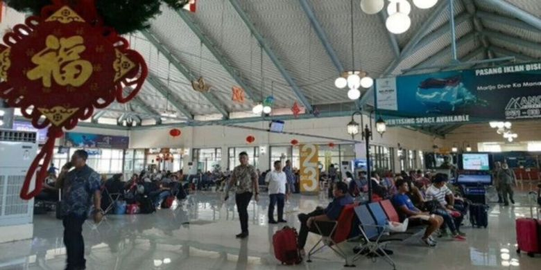 A file photo of Sam Ratulangi International Airport in Manado, North Sulawesi dated January 28, 2020. 