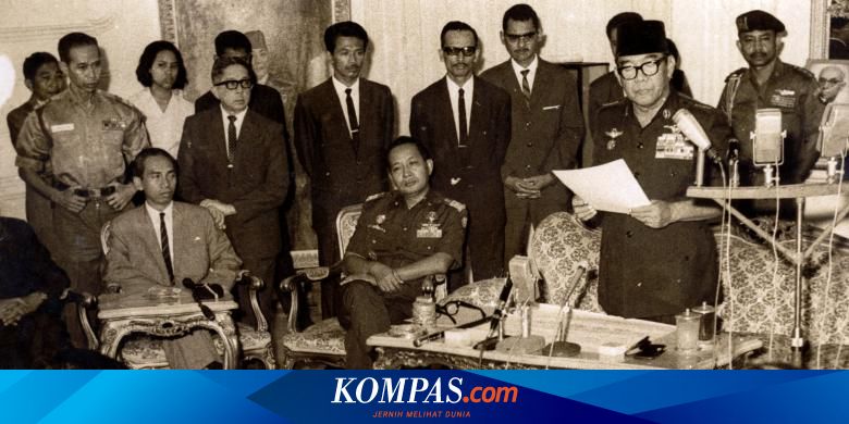 Benarkah Soekarno Ditodong Pistol Saat Teken Supersemar Halaman All Kompas Com