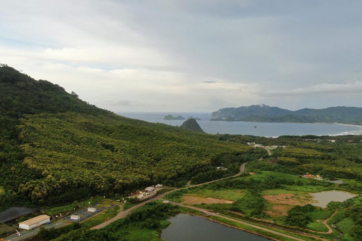 Salah satu kawasan tambang milik Merdeka Copper Gold (MDKA).