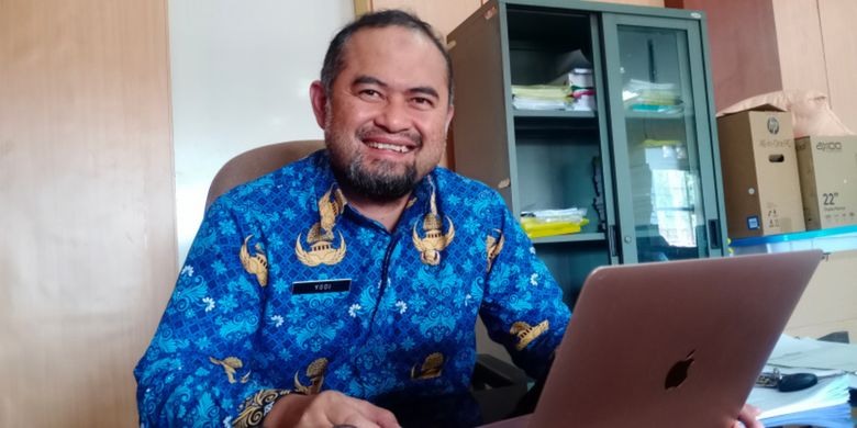 Yodi Sirodjudin, Sekretaris Dinas Kesehatan Kabupaten Garut saat ditemui di kantornya