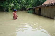 Banjir di Grobogan Surut, Tanggul Jebol Mulai Diperbaiki