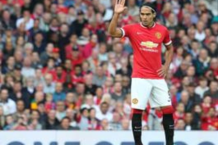 Striker Manchester United asal Kolombia, Radamel Falcao.