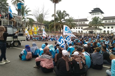 Tuntut UMK Naik 15 Persen, 2.000 Buruh Kabupaten Bandung Bakal Demo di Gedung Sate