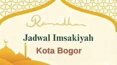 Jadwal Imsakiyah Kota Bogor Minggu 1 Maret 2026