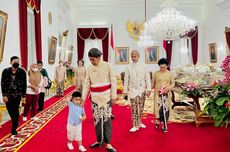 Cucu Jokowi, Al Nahyan, Merajuk Tak Mau Pakai Beskap