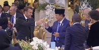 Klarifikasi Istana soal Minuman Bersulang Prabowo-Macron: Bukan Alkohol, Sari Apel Bersoda