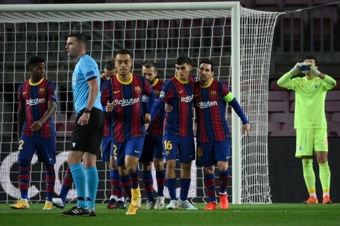 Hasil Babak Pertama Barcelona Vs Valencia, Messi Samai Torehan Gol Pele