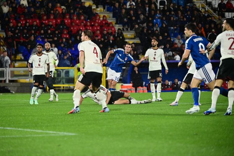 Hasil Como Vs Man United 4-1, Nico Paz Buat MU Porak-poranda