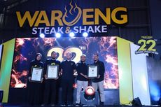 Waroeng Steak & Shake Raih Rekor MURI sebagai Restoran Steik Halal dengan Cabang Terbanyak