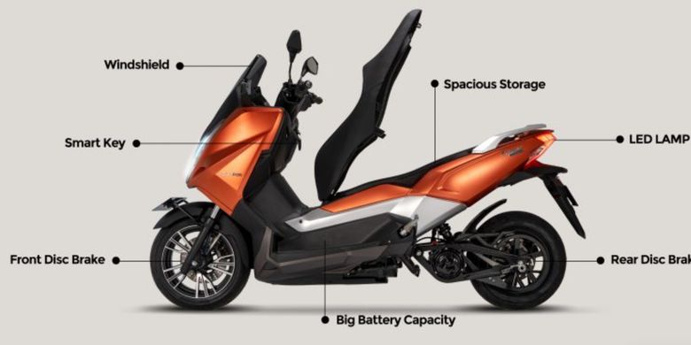 Spesifikasi Polytron T-Rex, Motor Listrik Premium Baru Untuk 2024