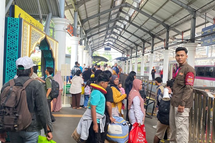 Hari Terakhir Angkutan Lebaran, Daop 8 Surabaya Dipadati 48.816 Penumpang