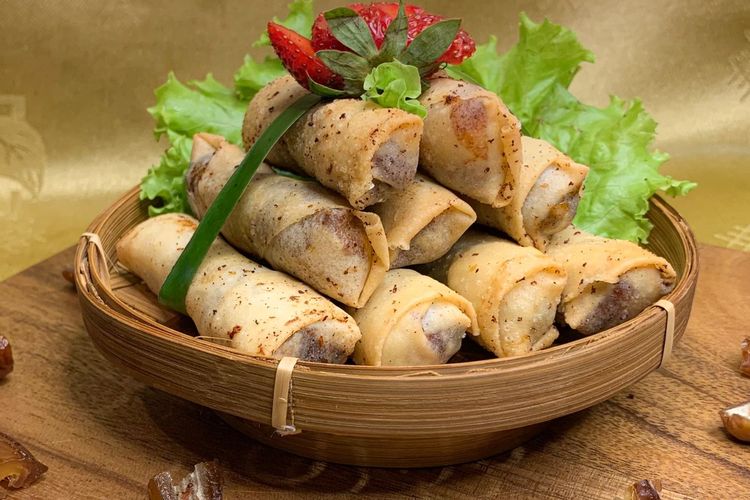 Resep lumpia kurma keju