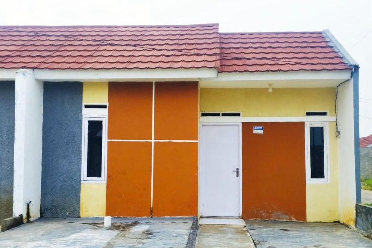 Rumah di Perumahan Amarta Residence 3, Tajur Halang, Kabupaten Bogor, Jawa Barat, yang dibiayai menggunakan KPR BTN Sejahtera.