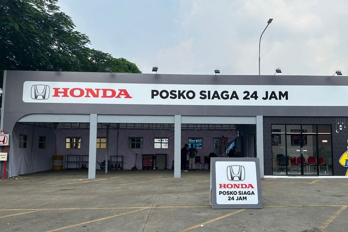 Posko Siaga Honda Mudik Lebaran 2023