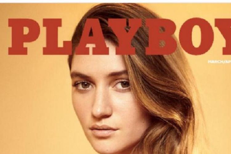 Majalah Playboy terbitan Amerika Serikat itu mempromosikan edisi Maret-April 2017 melalui Twitter.
