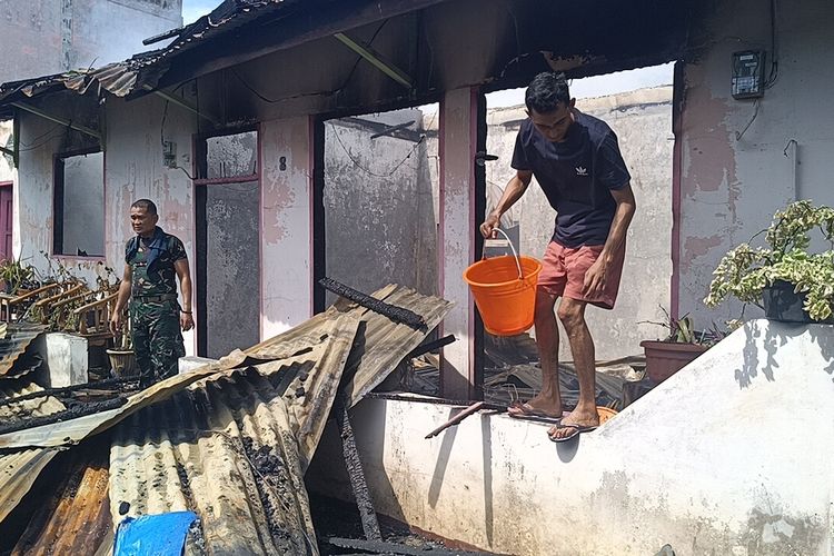 5 Warga Terluka Saat Bantu Padamkan Kebakaran di Lhokseumawe, Atap Rumah Ambruk