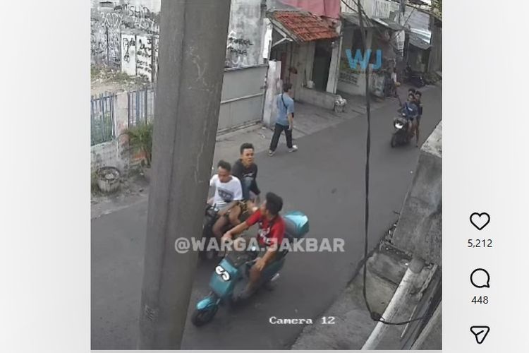 Pengendara Sepeda Listrik di Cengkareng Jakbar Disiram Air Keras, Polisi Selidiki