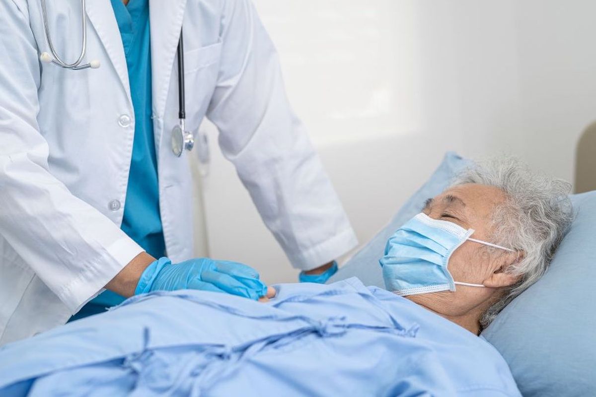 Ilustrasi pneumonia.