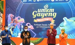 Buka Pameran UMKM Gayeng 2021, Ganjar: Produk Jateng Siap Masuk Pasar Internasional