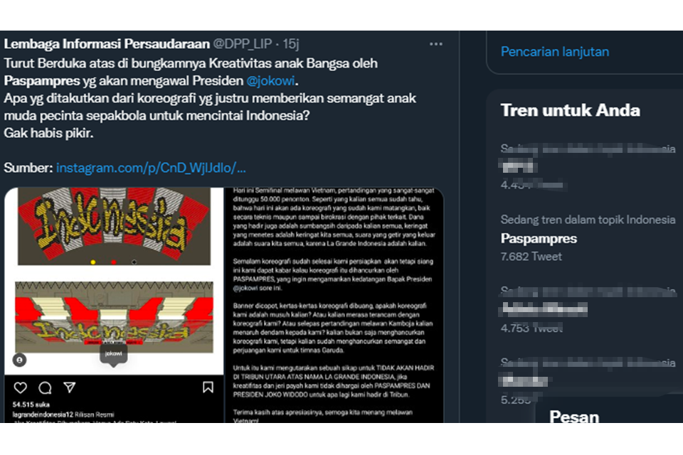 Trending Twitter soal Paspampres, Apa Tugas dan Fungsinya?