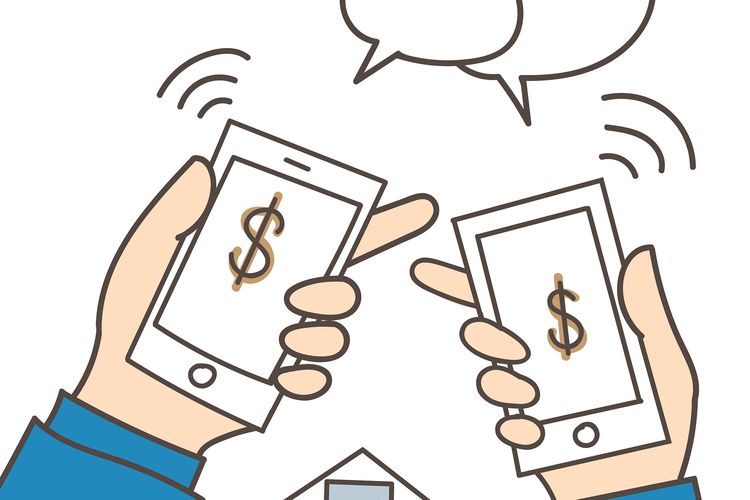 Ilustrasi pinjaman online, pinjol. 