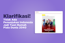 INFOGRAFIK: Tidak Benar Indonesia Ditunjuk FIFA Jadi Tuan Rumah Piala Dunia 2040