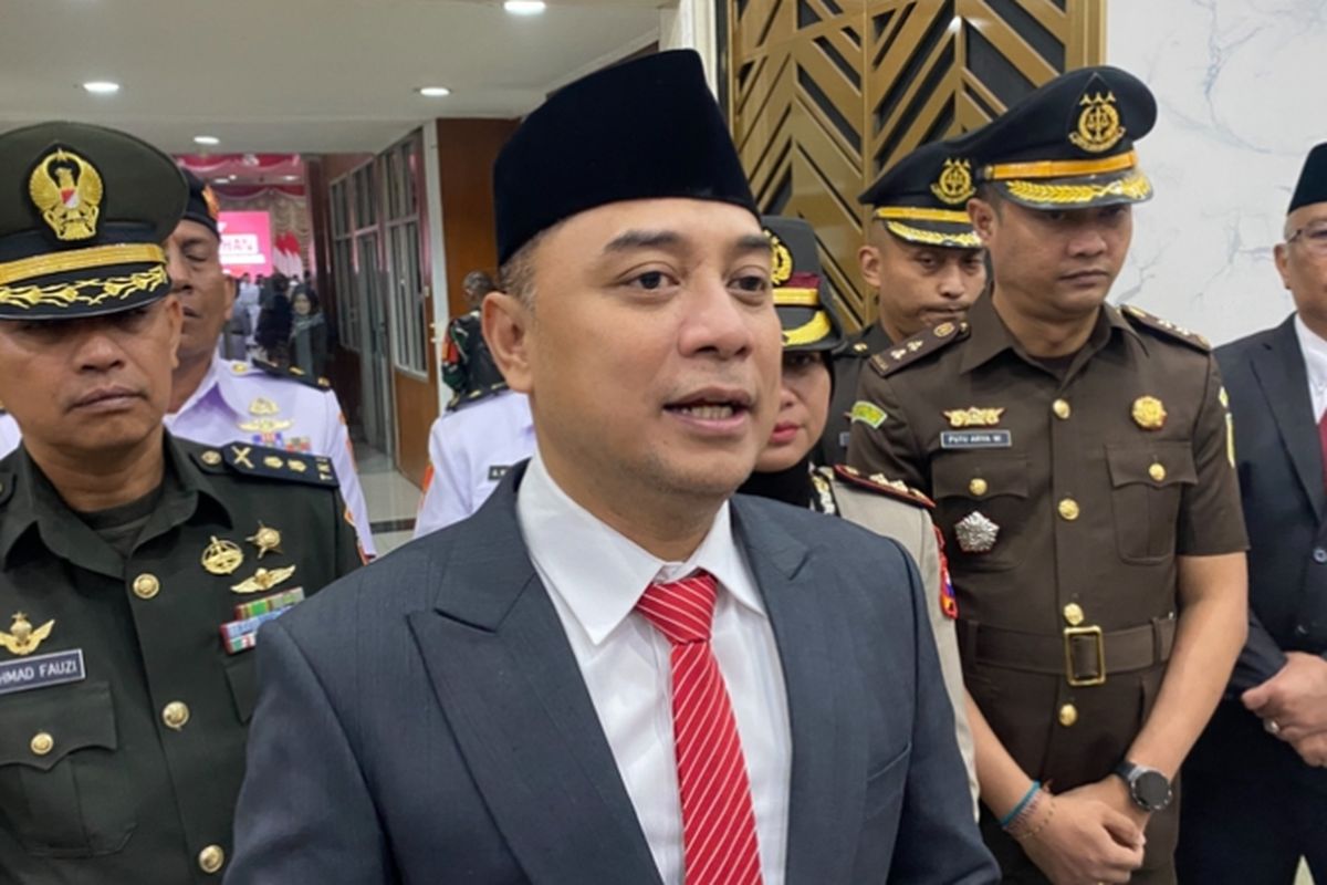 Wali Kota Surabaya, Eri Cahyadi, Rabu (20/8/2025).