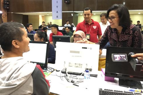 Sri Mulyani Pantau Hari Terakhir Pelaporan SPT