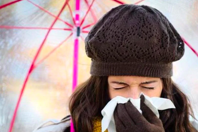 Ilustrasi alergi cuaca dingin