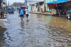 Wilayah Muara Angke Jakut Kembali Terendam Banjir Rob Siang Ini