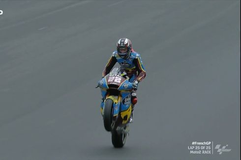 Hasil Moto2 GP Perancis 2020, Sam Lowes Juara, Andi Gilang Jatuh