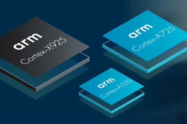 Ilustrasi prosesor ARM Cortex-X925 dan dua prosesor baru lainnya.