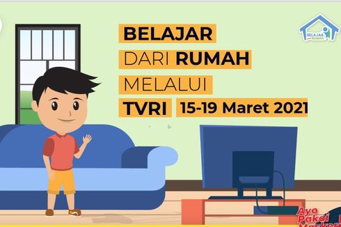 Jadwal TVRI Belajar dari Rumah Hari Ini, Selasa 16 Maret 2021